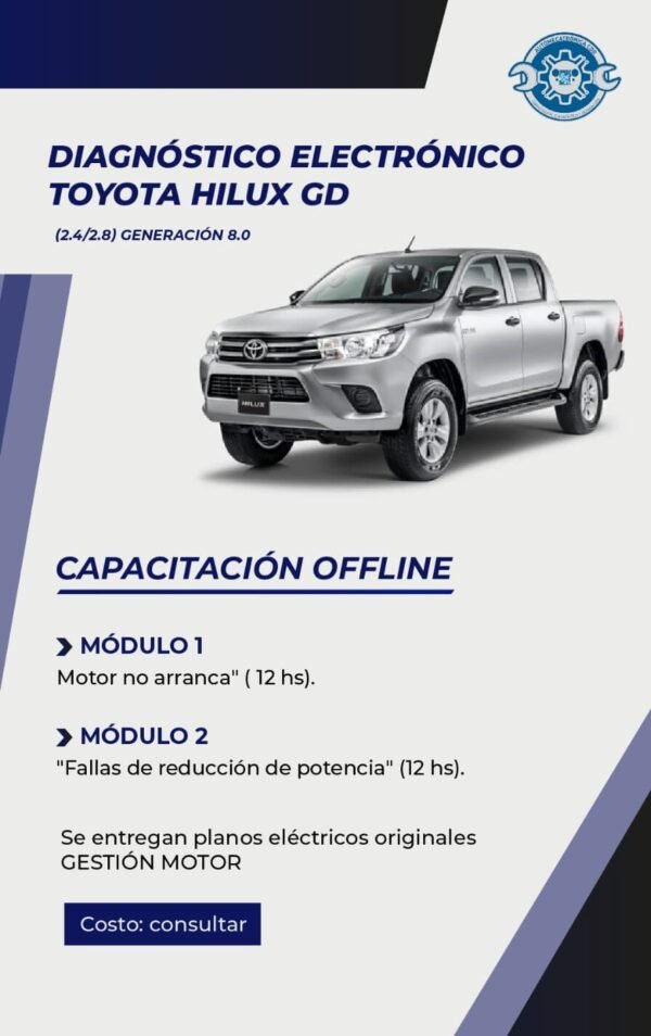 DIAGNÓSTICO ELECTRÓNICO HILUX GD