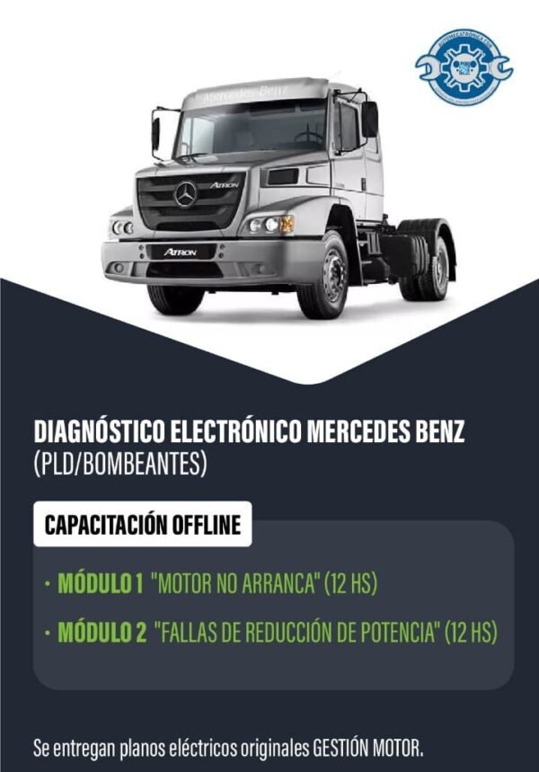 Diagnóstico Electrónico Mercedes Benz PLD