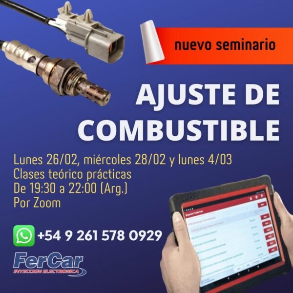 SEMINARIO DE AJUSTE DE COMBUSTIBLE