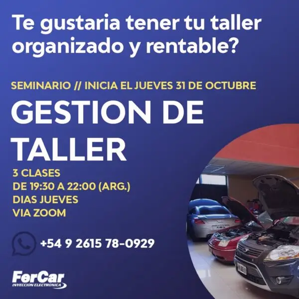 SEMINARIO GESTIÓN DE TALLER