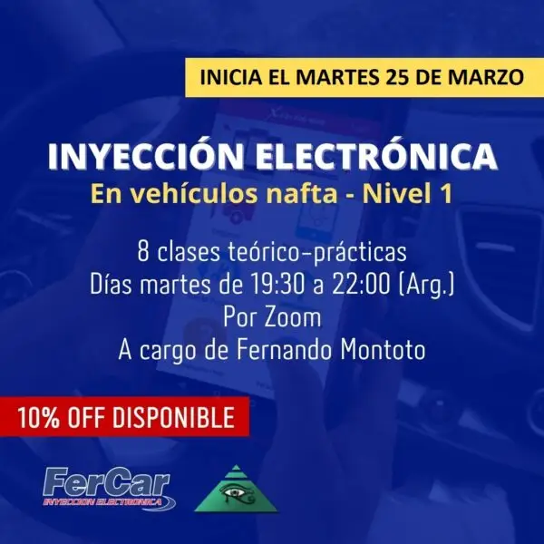 CURSO INYECCIÓN Nivel 1 ONLINE