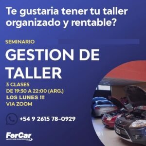 SEMINARIO GESTIÓN DE TALLER